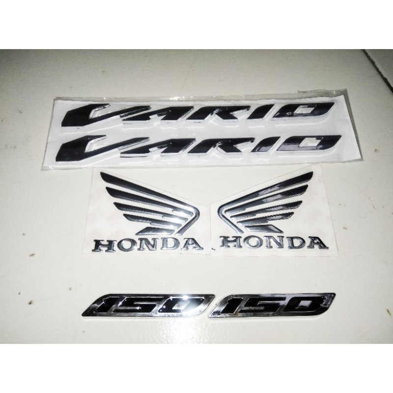 emblem logo Vario new timbul + garuda + 150