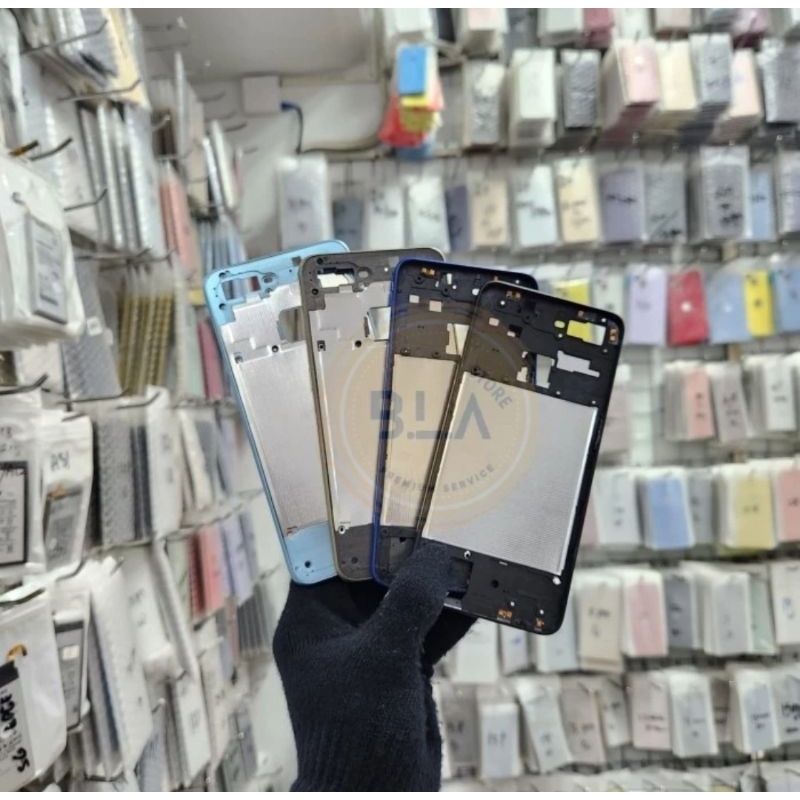 Tulang Tengah Bezel - Bezzel Realme 2 Pro Middle Frame Tulang Samping