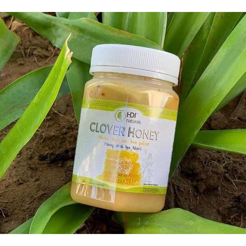 

madu clover honey 1kg exp 2026 gratis sendok kayu