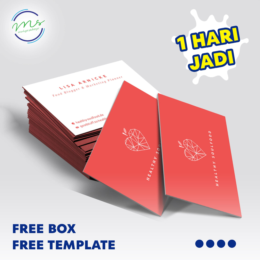 

KARTU NAMA 1 SISI MURAH FREE TEMPLATE DESAIN