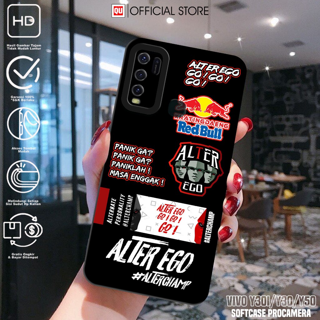 Case VIVO Y30 Y30i Y50 - Casing Hp VIVO Y30i Y30 Y50 Motif ESPRT - Softcase Hp - Silikon Hp Y30