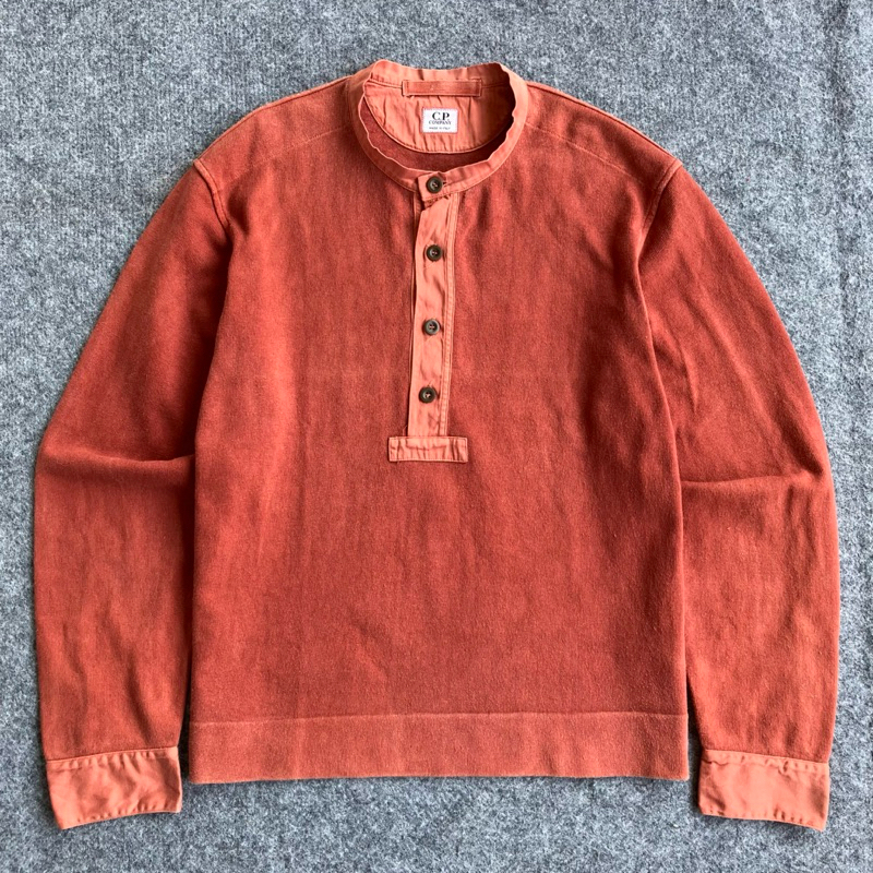 Vintage CP COMPANY SweatShirt Halfzip Vtg Original Longshirt