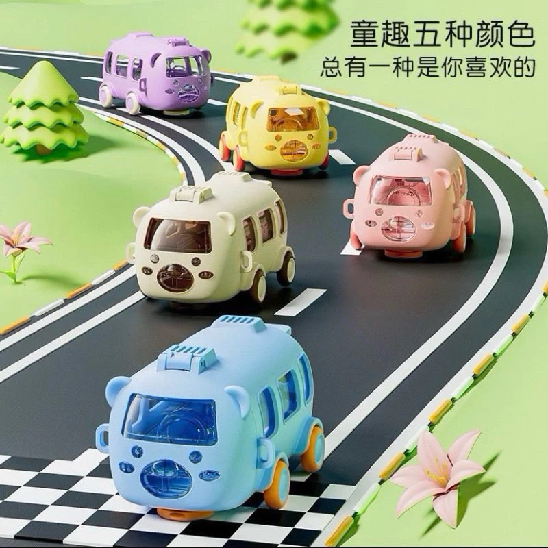 Botol Air Minum Bentuk Bus 500ml / Tritan Botol Mainan Anak / Botol Minum Anak 500ml /  Botol Air Mi