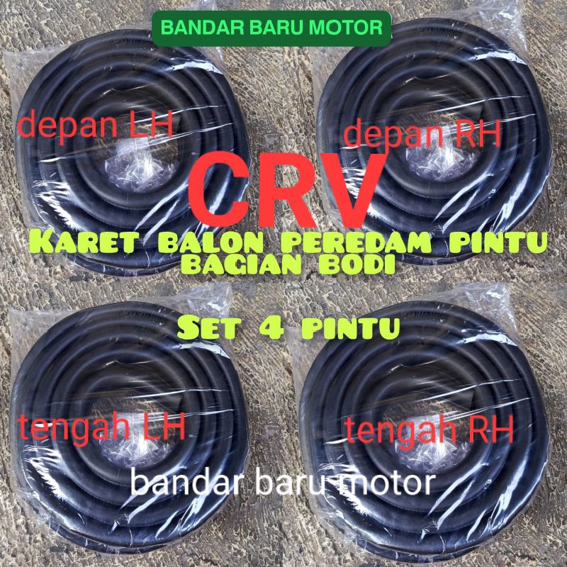KARET BALON KARET PEREDAM PINTU MOBIL HONDA CRV