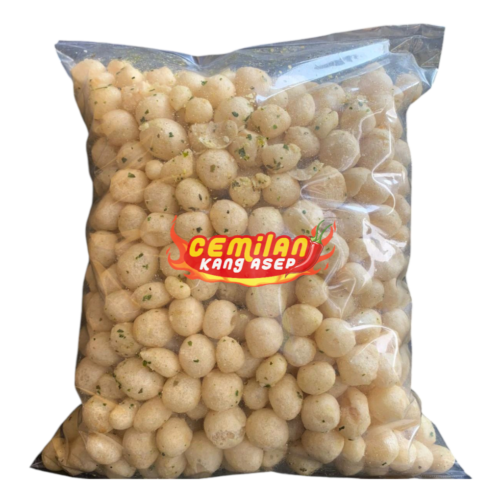 

Cimol Kering Ndog Lewo Singkong Original Daun Jeruk Kemasan Pak 500gr Makanan Food Snacks