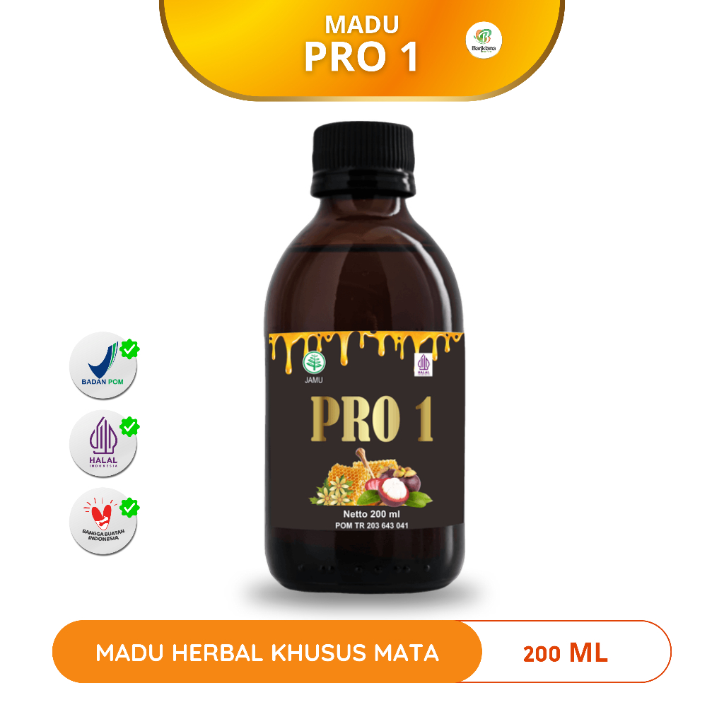 

MADU PRO 1 MADU + EKSTRAK KULIT MANGGIS 200 ML