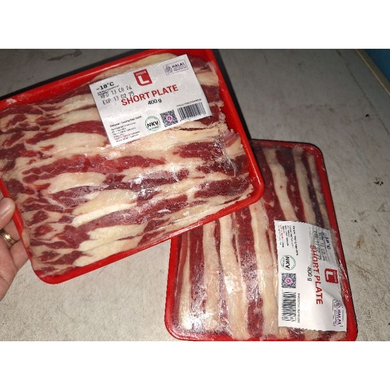 

daging shortplate 400 gram