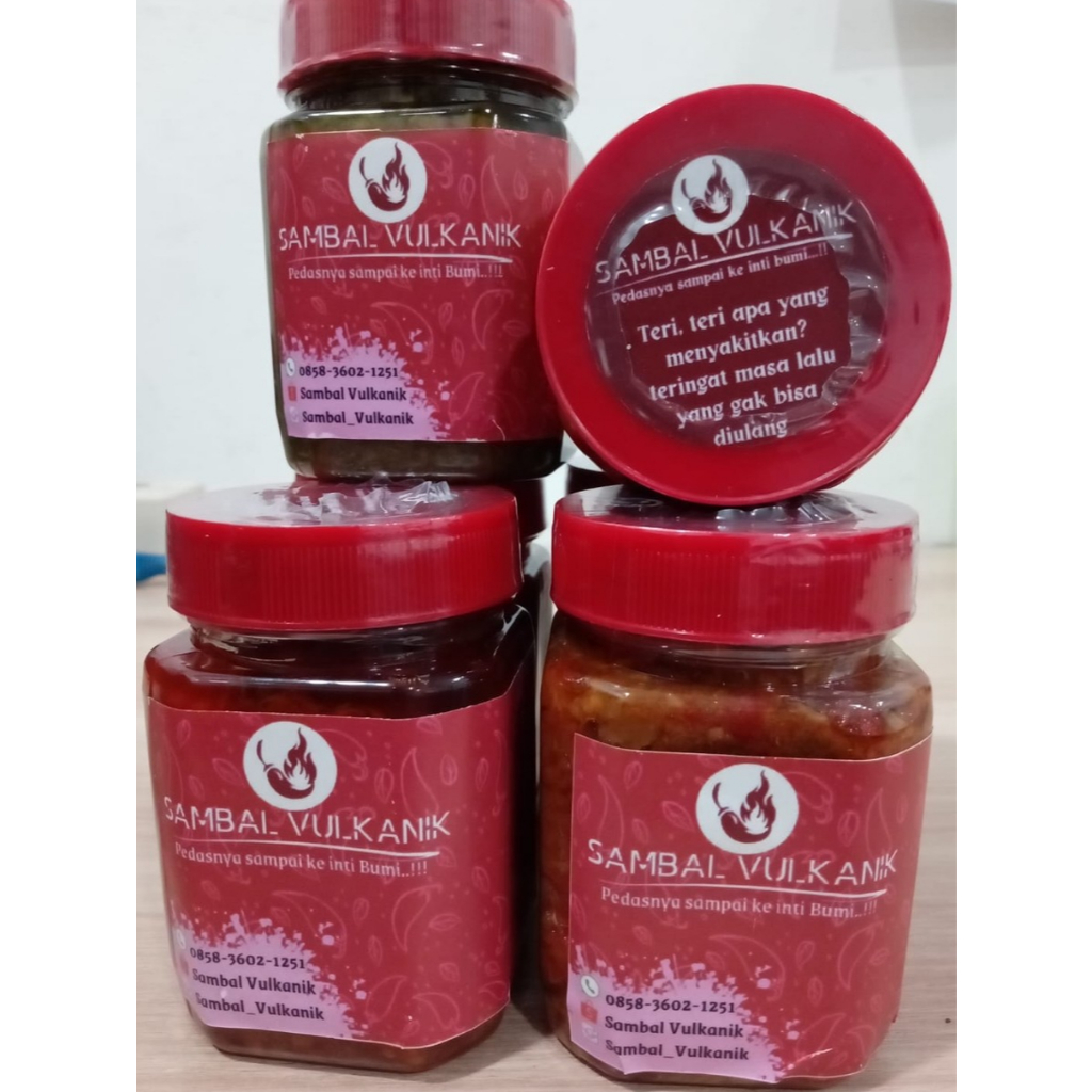 

SAMBAL CUMI Sambal Vulkanik 200gr