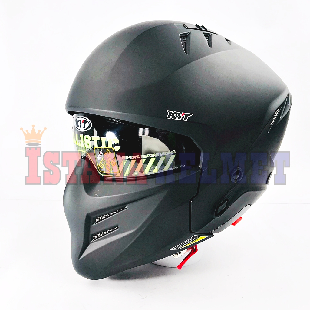 HELM KYT BALLISTIC MODULAR BLACK MATT