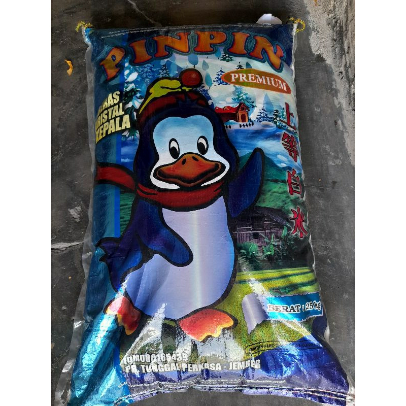 

PinPin Beras premium kemasan 25kg
