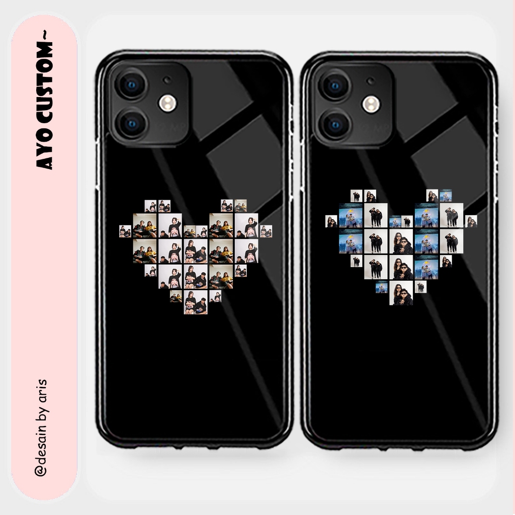 CASE COUPLE CUSTOM FOTO LOVE BISA CUSTOM FOTO SUKA SUKA READY FOR ALL TYPE HP
