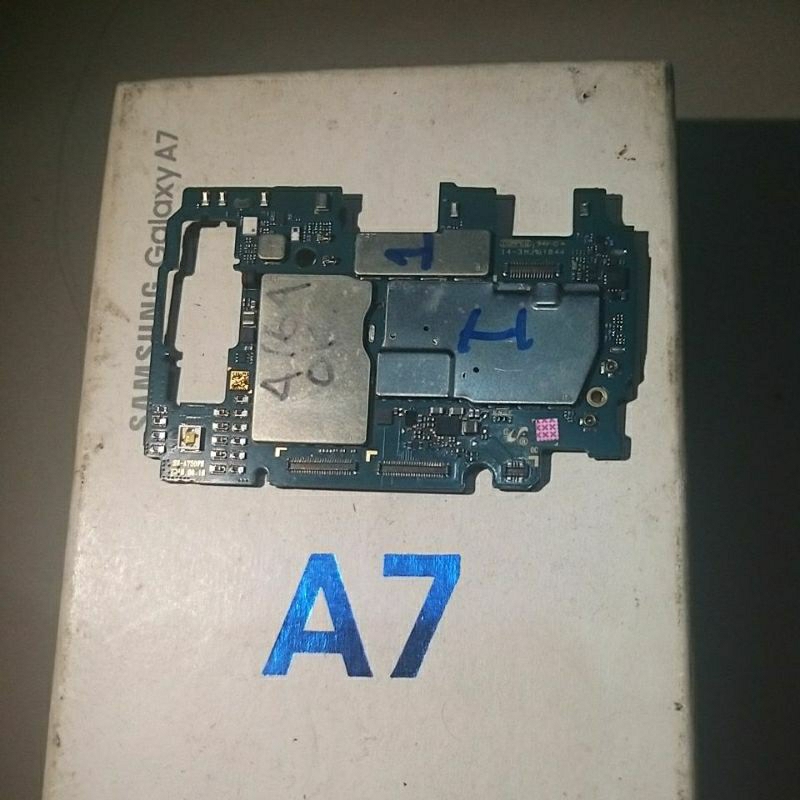 mesin samsung A7 2018 ram 4gb/64gb normal mesin samsung A750