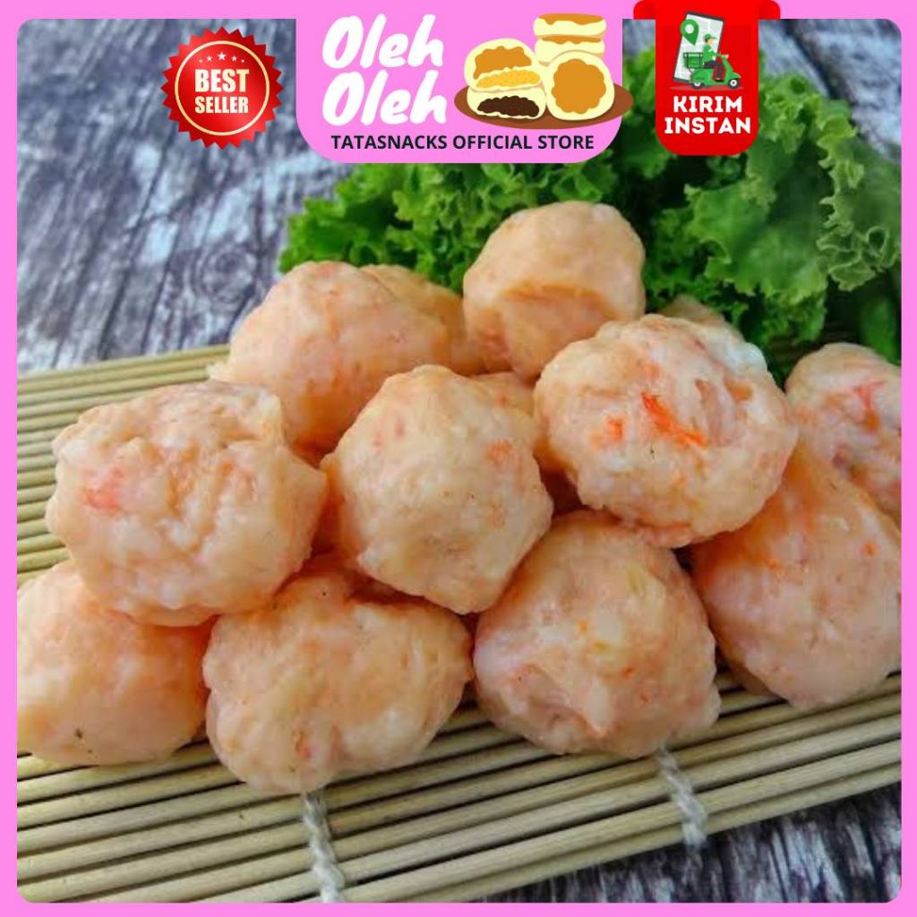 

Bakso Udang / Shrimp Ball Olahan Seafood Frozen Halal