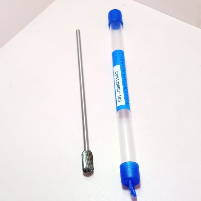C0613M03*100 Tuner Carbide 3×6 Long 100mm New Original...Cuner Porting Gagang 3mm Kepala 6mm Long 10