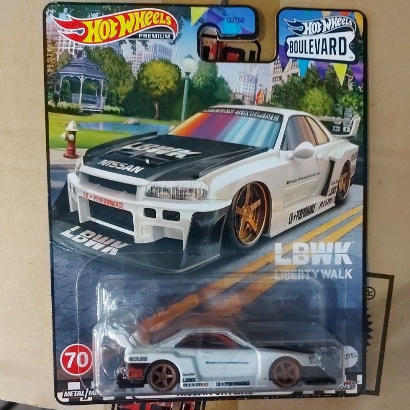 Hot Wheels Nissan Skyline R34 Super Silhouette Boulevard