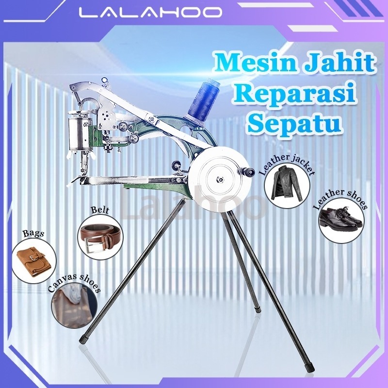 Mesin Jahit Reparasi Sepatu Manual 360° 0.6CM Jahit Sepatu/Kulit/Tas/Kain Mesin Jahitnya Sepatu Sewi