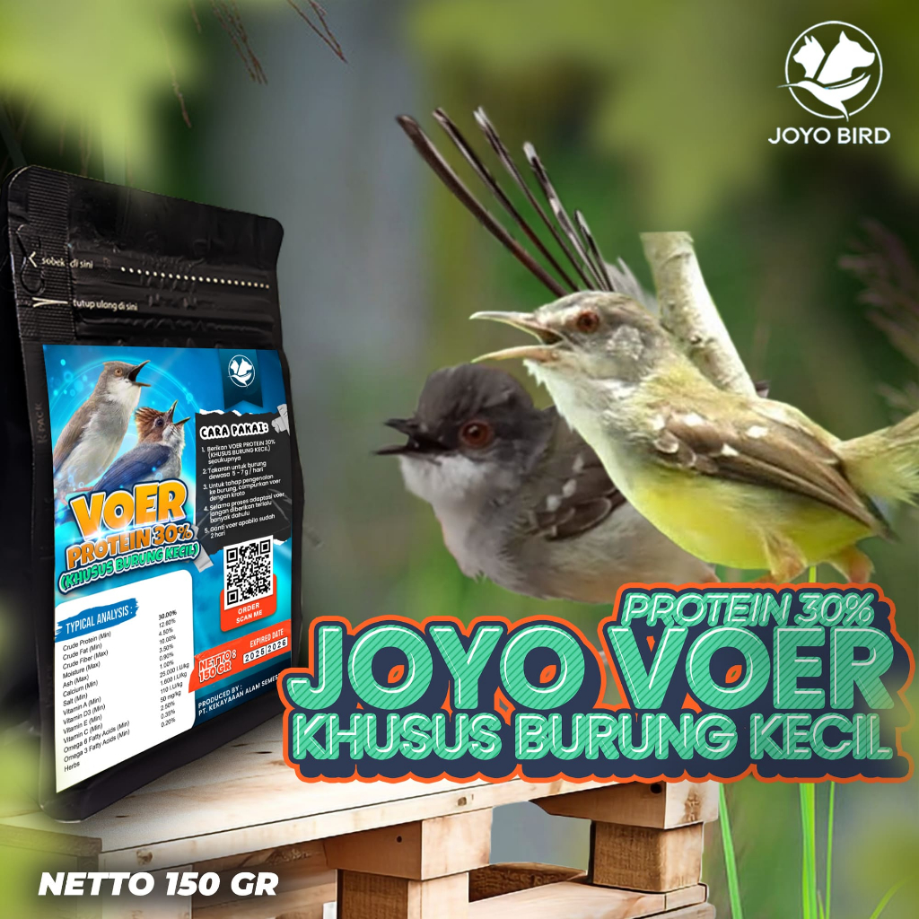 VOER HARIAN BURUNG KECIL | VOER NUTRISI KOMPLIT|VOER PROTEIN (KHUSUS BURUNG KECIL BURCIL)