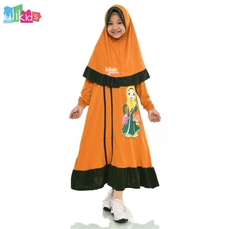 ulikids baju set gamis anak perempuan xxxl/14