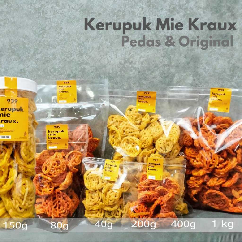 

Kraux - Seblak Kerupuk Mie krupuk seblak bantet kering pedas gurih Higienis Kemasan Standing Pouch