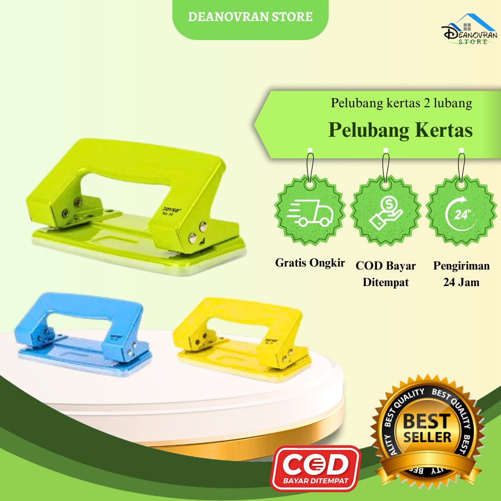 

(B88) Pembolong Kertas 2 Lubang / Punch