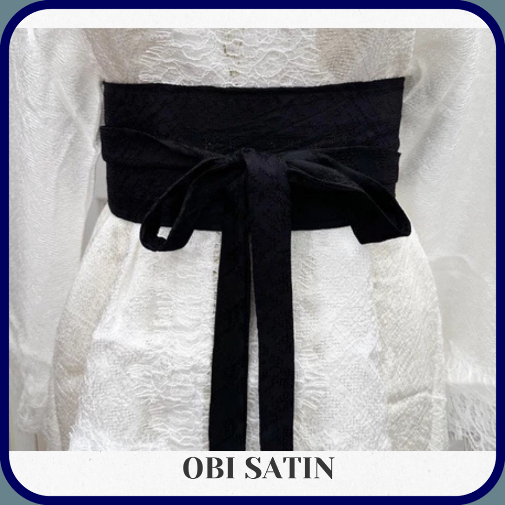 IKAT PINGGANG KEBAYA KAIN SABUK Obi Belt  Sabuk Ikat Pinggang Wanita Satin  best seller high quality