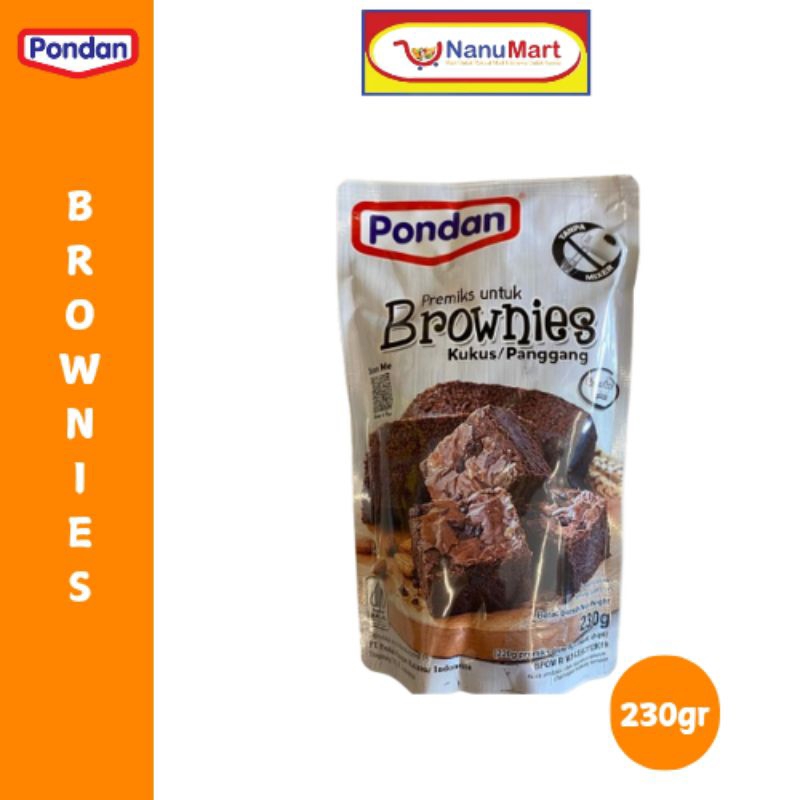 

PONDAN BROWNIES CHOCO KUKUS 230GR