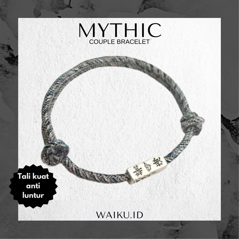 Gelang Couple mythic tanpa magnet | kode: Mythic Single | waiku.id