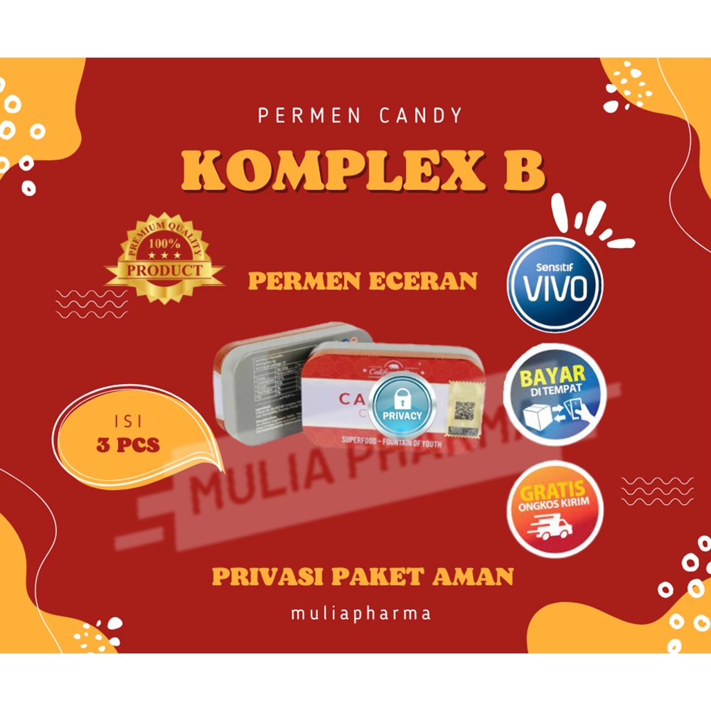 

Mulia Pharma - Vitamin C Permen eceran Isi 3 Pcs