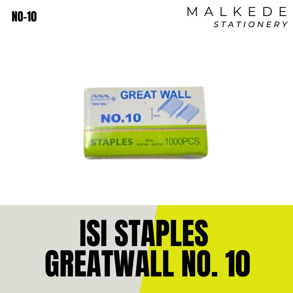 

ISI STAPLES GREAT WALL NO. 10