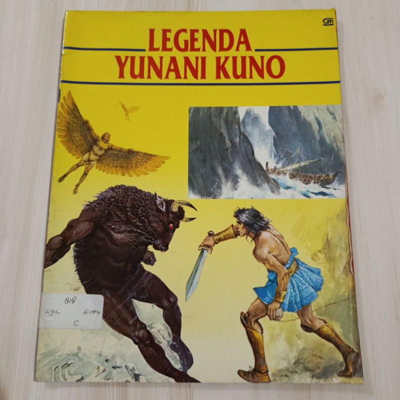 Buku Cerita Legenda Yunani Kuno Cetakan Pertama