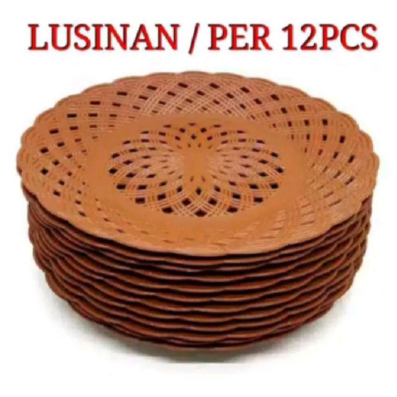(A3SHOP) PIRING PLASTIK LUSINAN