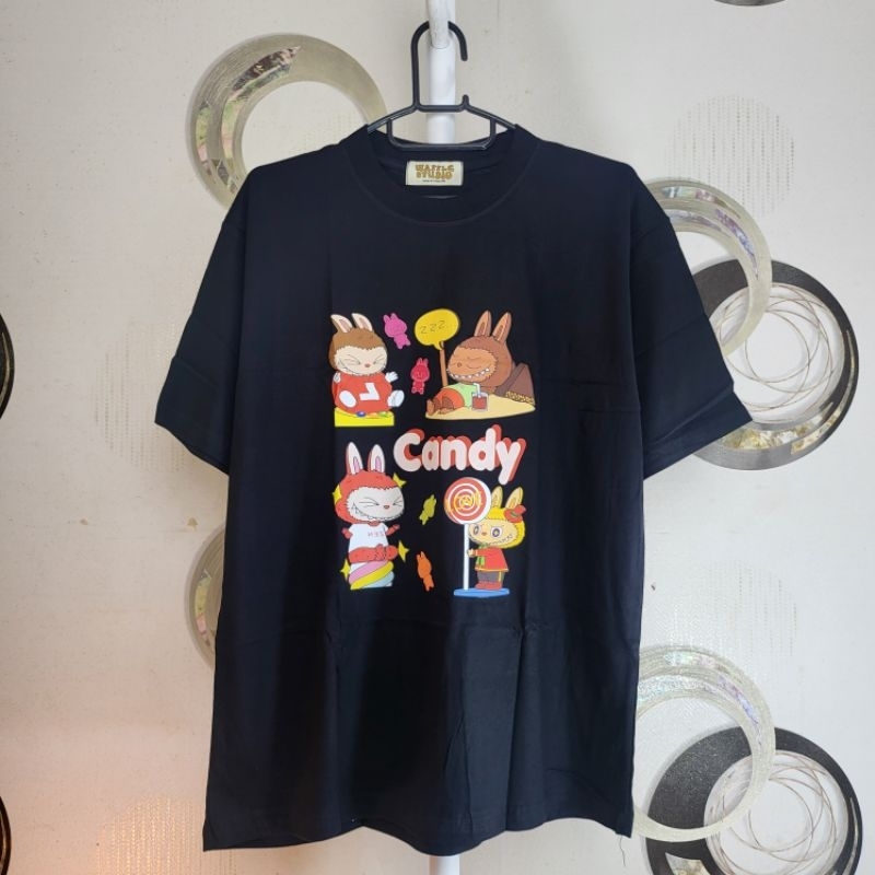 KAOS 001 OVERSIZE WAFFEL BANGKOK / BKK / UNISEX BAHAN ADEM , NDAK PANAS , TIPIS PRIA WANITA VIRAL