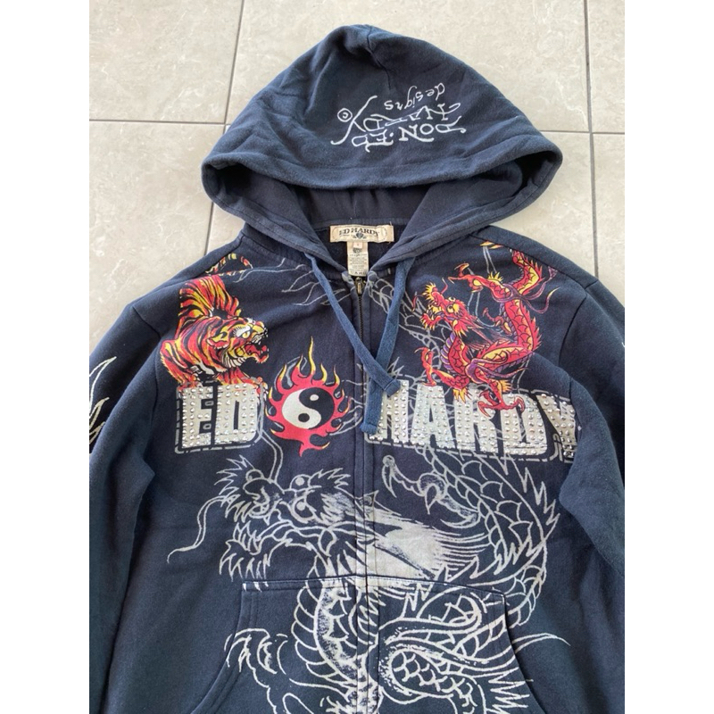 ED HARDY ZIPER HODIE