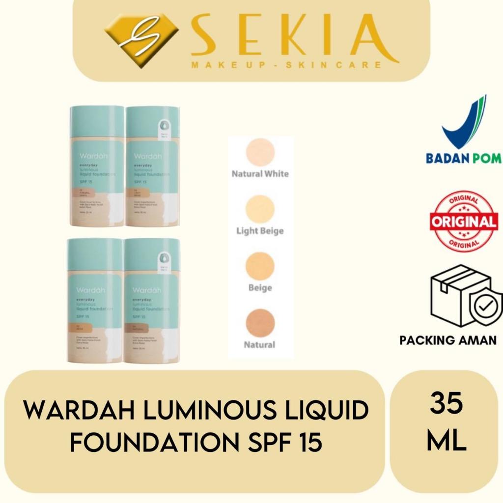 Wardah Everyday Luminous Liquid Foundation / Wardah Liquid Foundation