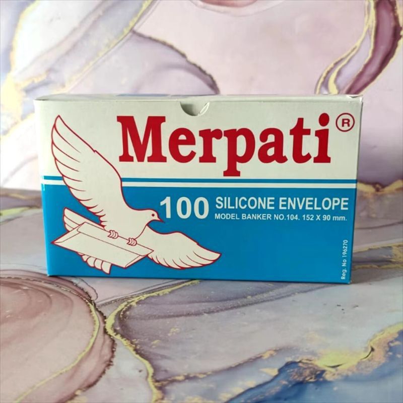 

Amplop merpati / amplop polos kecil No 104 . 152 × 90 MM