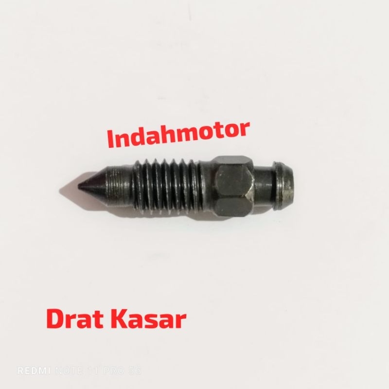 Baut Nepel Angin Kaliper Honda Suzuki Kawasaki Supra x Beat Spin Ninja ( Drat Kasar )