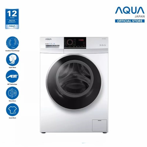 MESIN CUCI FRONT LOAD AQUA 700829 = 7KG / MESIN CUCI FRONT LOAD AQUA 850829 = 8KG / MESIN CUCI FRONT