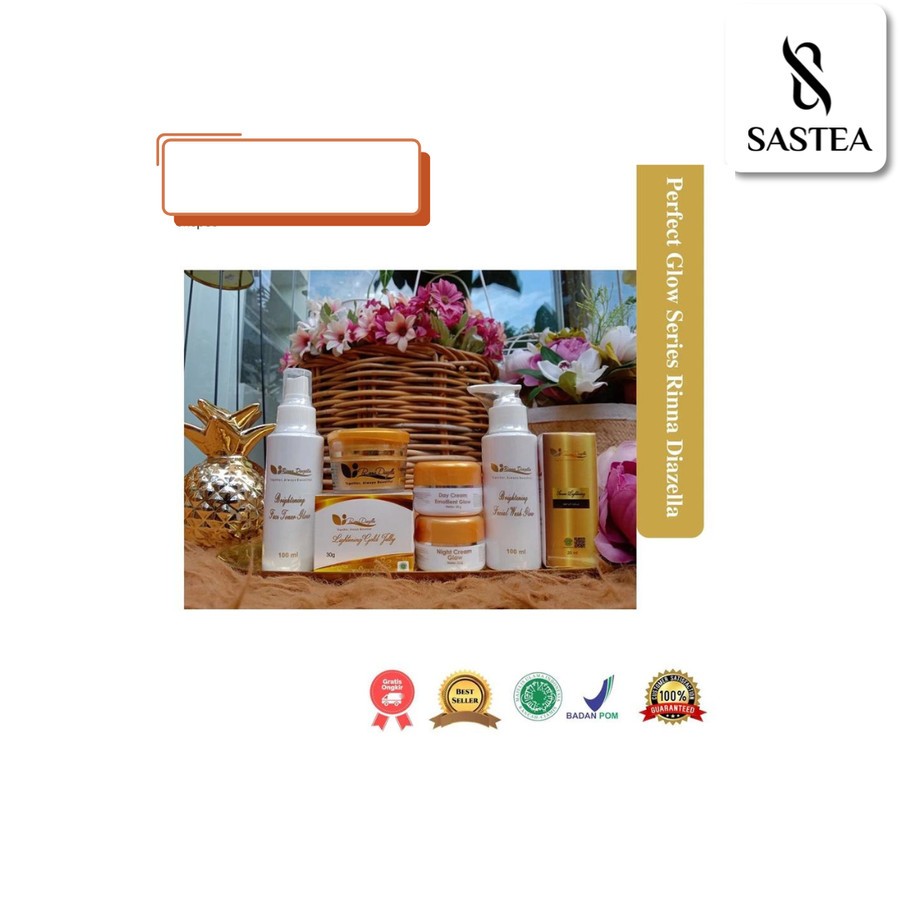 Paket Rinna Diazella BPOM / Rde Glow Series/ RD Gold Series