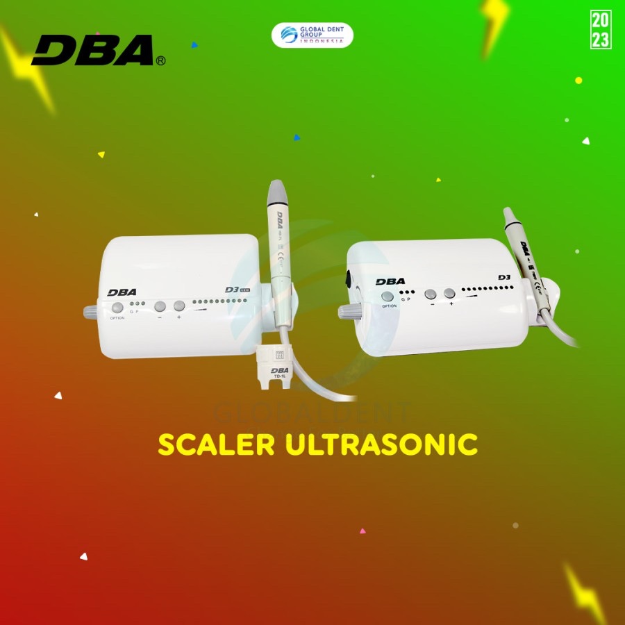Woodpecker DBA Ultrasonic Scaler D3 Sim & LED – Alat Pembersih Karang Gigi Ultrasonik Dental Scaler 