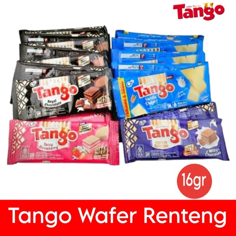 

Tango Wafer Renceng 16Gr isi 10pc