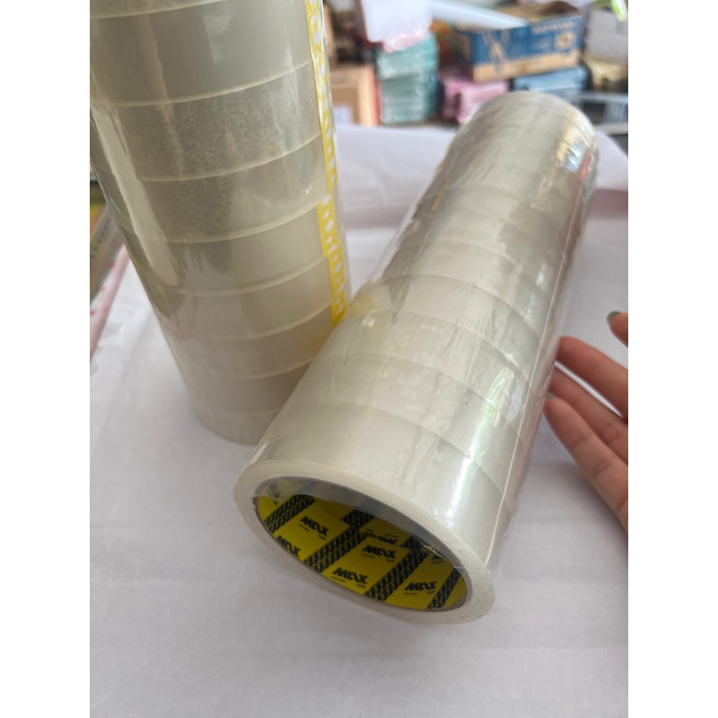 

ISOLASI MAX TAPE UKURAN 1 INCH , ISOLASI BENING