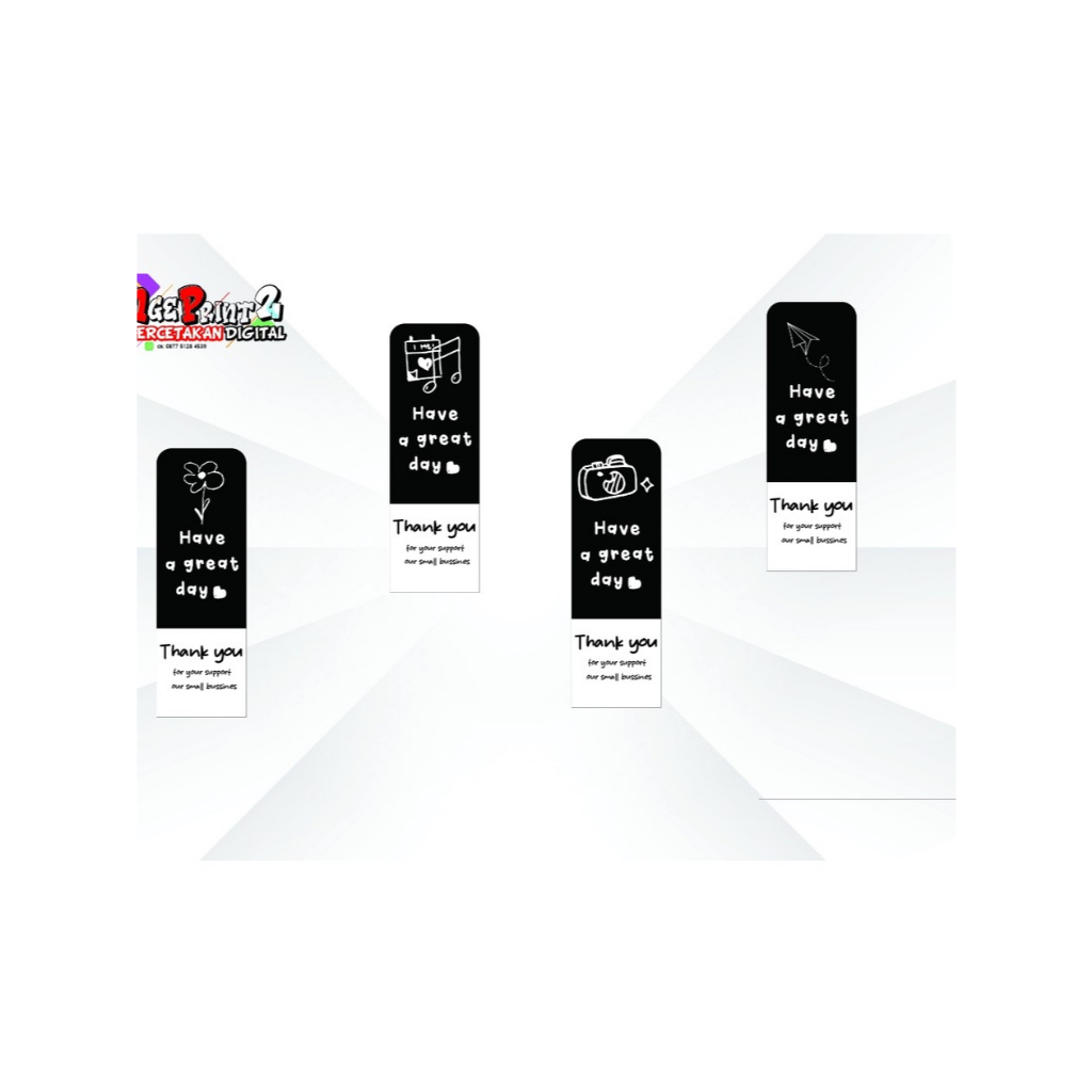 

STICKER THANK YOU FOR YOUR SUPPORT