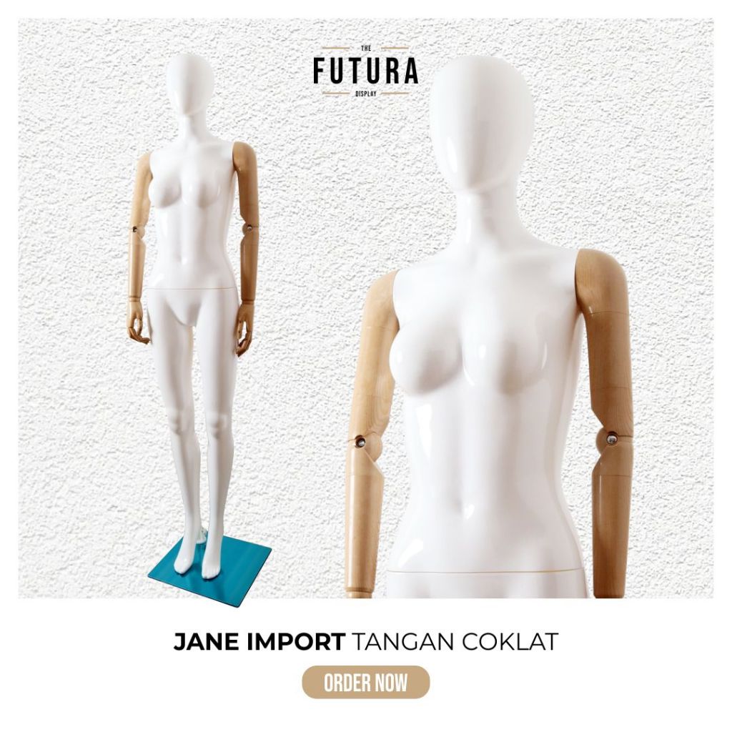 Manekin JANE ,manekin full body,manekin plastik, manekin impor, patung baju