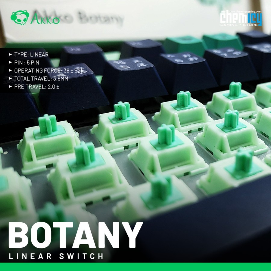 Akko Botany Linear Mechanical Keyboard Switch