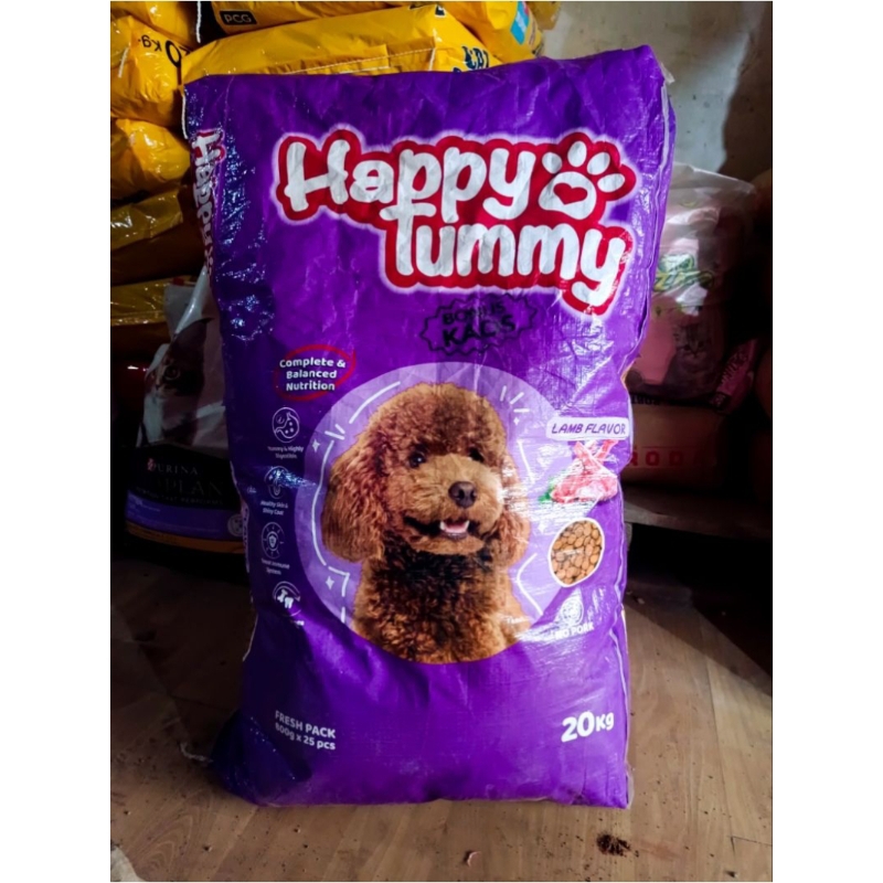 Ekspedisi Happy Tummy Dog Food Lamb 20kg makanan anjing happy tummy