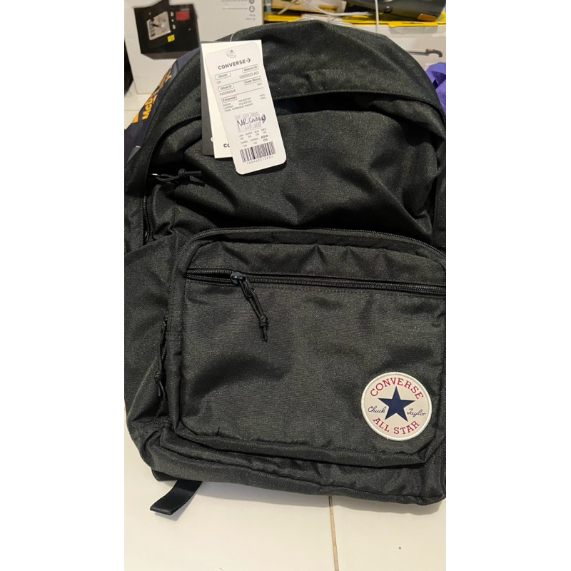 Tas Converse Go 2 Backpack Hitam