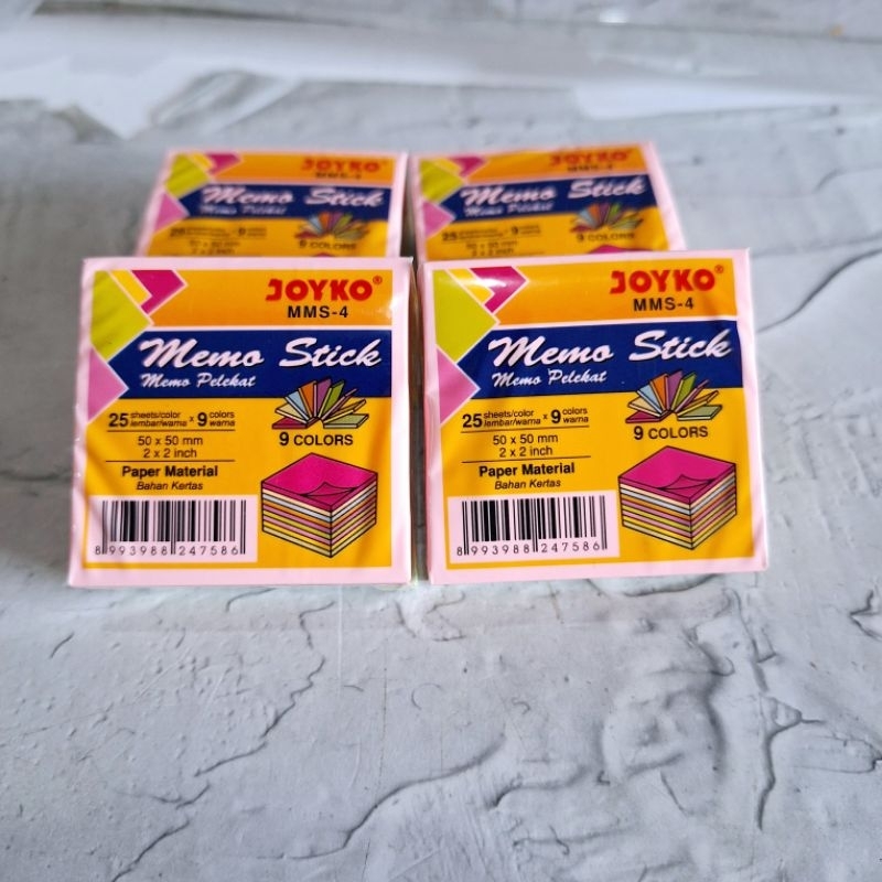 

klm (12 Pcs) Memo Stick Joyko MMS-4