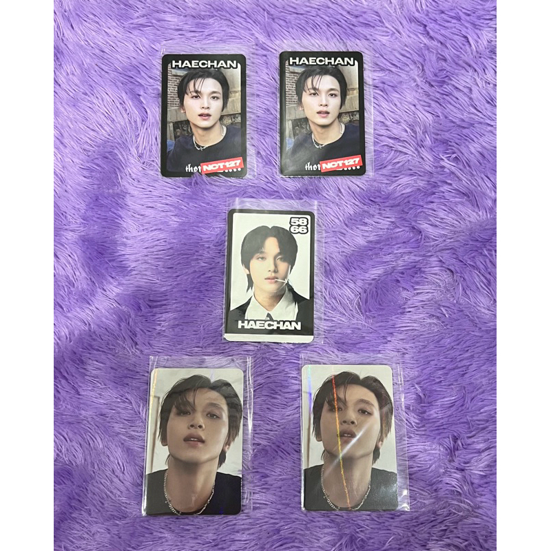 PHOTOCARD OFFICIAL PC HAECHAN NCT127 NCT DREAM HOTTRACKS TC AY-YO GLITCH MODE HAECHAN KOREK