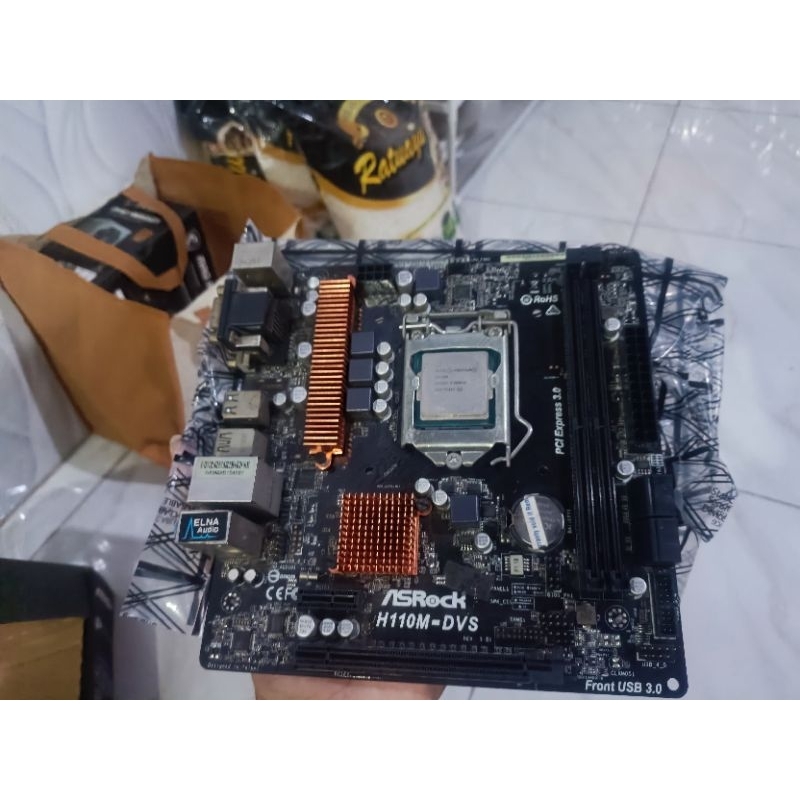 MOTHERBOARD ASROCK H110M-DVS