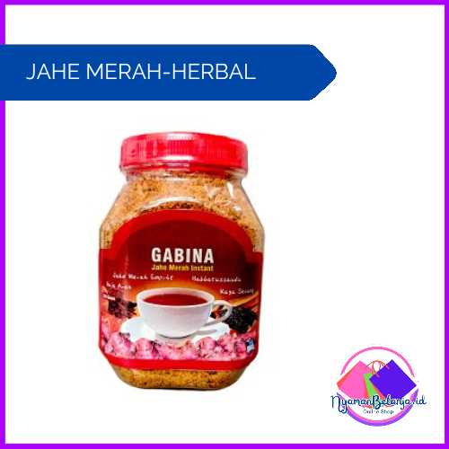 

JAHE MERAH BUBUK ASLI 100% TANPA CAMPURAN - JAHE MERAH GABINA 330GR